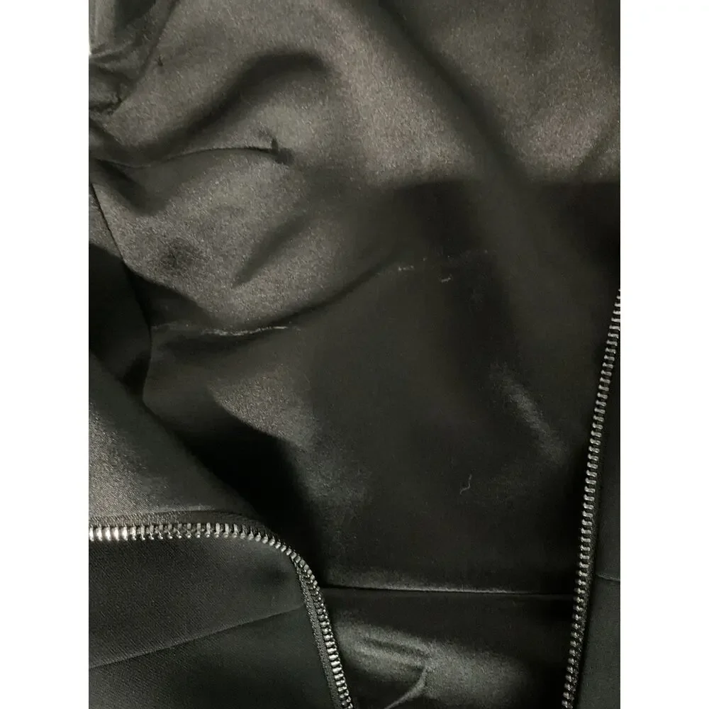 Maticevski Embellished Black Reveal Mini Dress Size Uk 8 / US 4 - Picture 7 of 7